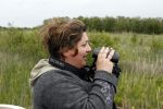 Muiderberg 31 mei 2006
Linda de Mol, Annette Malherbe Tjitske Reidinga  en Susan Visser  (Gooische vrouwen)op woonark in natuurreservaat Naardermeer tegen aanleg A6