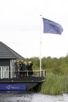 Muiderberg 31 mei 2006
Linda de Mol, Annette Malherbe Tjitske Reidinga  en Susan Visser  (Gooische vrouwen)op woonark in natuurreservaat Naardermeer tegen aanleg A6
Peter Smulders bv