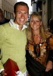 Amsterdam 20 mei 2006
Trouwen Edwin v d Sar met Annemarie.
Feest is in hotel Krasnapolsky
Arjen Robben met zijn vriendin
Peter Smulders bv