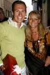 Amsterdam 20 mei 2006
Trouwen Edwin v d Sar met Annemarie.
Feest is in hotel Krasnapolsky
Arjen Robben met zijn vriendin
Peter Smulders bv