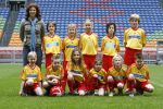 Amsterdam mei 2006
Barbara Brend met winnaars Mc Donalds. Zij gaan naar de wk voetbal in duitsland .Amsterdam arena. Stadion van ajax.
Peter Smulders bv