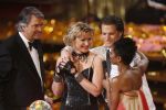 Hilversum 13 mei 2006
Finale Dancing with the stars.
Winnaars Barbara de Loor met danspartner Markus. Ron Brandsteder en Sylvana Simons
Peter Smulders bv