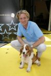 Amsterdam 16 juli 2006
OPening honden spa in het hilton hotel
Bavo Galema met hond.