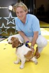 Amsterdam 16 juli 2006
OPening honden spa in het hilton hotel
Bavo Galema met hond.