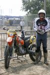 Lichtenvoorde 23 juli 2006
De zwarte cross met diverse BN ers.
Bennie Jolink op motor