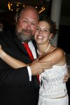 Amsterdam 15 juli 2006
Premiere Rembrandt in Carre.
Bert Simhoffer met zijn 23 jarige vriendin Yvette