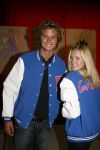 Amsterdam 21 augustus 2006
Presentatie Grease in de focus studios.
Jim bakkum met Bettina Holwerda.
Peter Smulders bv