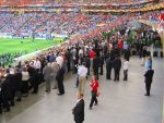 Frankfurt, 21 Juni 2006 WK 2006  WK Voetbal 2006
Nederland-Argentinie, eindstand 0-0
Veel bobo's voor aanvang van de wedstrijd