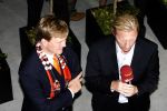 Frankfurt 21 juni 2006
Nederland tegen Argentinie tijdens de wk 2006 in duitsland.
Prins Willem Alexander en Boris becker