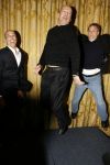 Amsterdam 26 juni 2006
Persconferentie over the edge in het Amstel hotel
Bruce Willis springend  
Peter Smulders bv