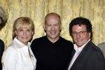 Amsterdam 26 juni 2006
Persconferentie over the edge in het Amstel hotel
Bruce Willis  en Monique v d Ven en Edwin de Vries
Peter Smulders bv