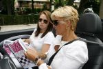 Wassenaar 19 juni 2006
Beau Monde rally met cabrio's.
Caroline Tensen met dochter Lotte in mini cooper
Peter Smulders bv