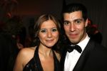 Rotterdam 22 mei 2006
Johnny Kraaykamp musical awards in ahoy.
Celine Purcell met vriend