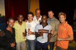 Amsterdam 19 juli 2006
Perspresentatie the Wiz in focus studios.
Danny de Munk Danny Yanga Jamai Looman Jeroen Phaff Jerrel Houtsnee Peter Rijnbeek en Charly Luske