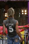 Bloemendaag 22 juli 2006
Optreden Hudson 5 met als zanger Chris Zegers bij Woodstock.
Chris treedt op voor het goede doel Save the Monkeys