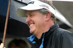 Zandvoort, 10 Augustus 2006
KLM Dutch open golf 2006
1e dag      Colin Montgomerie op de 10e tee met veel regen