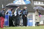 Zandvoort, 10 Augustus 2006
KLM Dutch open golf 2006
1e dag      Colin Montgomerie op de 10e tee met veel regen