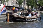 Amsterdam, 12 Juli 2006 Amsterdamse grachten.
Opnames nieuw programma 