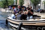 Amsterdam, 12 Juli 2006 Amsterdamse grachten.
Opnames nieuw programma 
