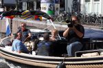 Amsterdam, 12 Juli 2006 Amsterdamse grachten.
Opnames nieuw programma 