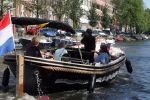 Amsterdam, 12 Juli 2006 Amsterdamse grachten.
Opnames nieuw programma 