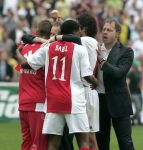 Rotterdam, 7 Mei 2006
Feyenoord stadion Gatorade Cup (KNVB-beker ) Seizoen 2005/2006
AJAX-PSV, eindstand 2-1
Danny Blind en Fred Grim