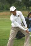 Halfweg, 4 Augustus 2006
Eerste ronde NK Strokeplay Heren op golfbaan 
David v d Dungen