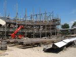 Lelystad, 12 Juli 2006 Scheepswerf De Batavia waar o.v. de 7 Provincieen is gebouwd