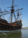 Lelystad, 12 Juli 2006 Scheepswerf De Batavia waar o.v. de 7 Provincieen is gebouwd