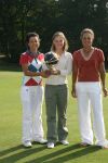 Molenschot, 22 Juli 2006
Golfclub Toxandria, Internationaal Golftoernooi Riverwoods 
Dewi Claire Schreefel, Kyra v Leeuwen en winnares Christel Boeljon