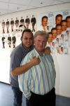 Arnhem 28 juni 2006
Frans Bauer en Emile Hartkamp in studio. Emile is 45 kg afgevallen.
Peter Smulders bv
