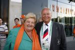 Rankfurt 21 juni 2006
Nederland Argentinie op wk voetbal in duitsland.
Erica Terpstra en Tjieu Sprengers