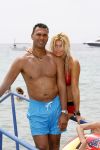 Ibiza 27 juli 2006
Ruud Gullit op vakantie met Estelle Joelle en Maxim op Ibiza.