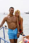 Ibiza 27 juli 2006
Ruud Gullit op vakantie met Estelle Joelle en Maxim op Ibiza.