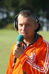 Zandvoort, 13 Augustus 2006
KLM Dutch Open Golf 2006 op de Kennemer golfclub.
Floris de Vries als Radioverslaggever