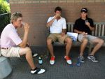 Best, 28 t/m 30 Juli 2006
NK Matchplay 2006 Dames & Heren op BEST GCCRamon 
Floris de Vries samen met Stefan Matel bij de dopingcontrole