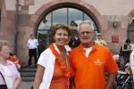 Frankfurt 21 juni 2006
Nederland tegen Argentinie tijdens wk in duitsland.
Foppe de Haan met vrouw