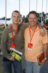 Frankfurt 21 juni 2006
Nederland Argentinie tijdens de WK in duitsland.
Frank Arnesen met zijn zoon Sebastian