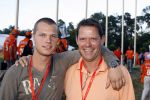 Frankfurt 21 juni 2006
Nederland Argentinie tijdens de WK in duitsland.
Frank Arnesen met zijn zoon Sebastian
Peter Smulders bv