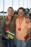 Frankfurt 21 juni 2006
Nederland Argentinie tijdens de WK in duitsland.
Frank Arnesen met zijn zoon Sebastian