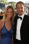 Amsterdam 15 juli 2006
Premiere Rembrandt in Carre.
Frank de Boer met vrouw