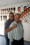 Arnhem 28 juni 2006
Frans Bauer en Emile Hartkamp in studio. Emile is 45 kg afgevallen.
Peter Smulders bv
