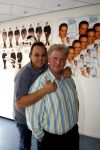 Arnhem 28 juni 2006
Frans Bauer en Emile Hartkamp in studio. Emile is 45 kg afgevallen.
Peter Smulders bv