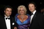 Rotterdam 22 mei 2006
Johnny Kraaykamp musical awards in ahoy.
Karin Bloemen met frits Sissing