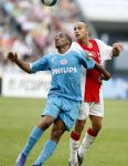 Amsterdam 13 augustus 2006
AJAX-PSV 3-1 om de Johan Cruyffschaal in de arena.
Gabri en Jefferson Farfan
Peter Smulders bv