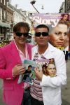 Amsterdam 26 april 2006
Presentatie nieuwe story door gerard Joling op de pc hooftstraat.
Gerard Joling en Rene Kistemaker