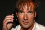 Rotterdam 28 juni 2006
Miss femmefone in de Jackie in rotterdam. Gerard Joling met gsm
PeterSmulders bv