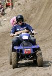 Lichtenvoorde 23 juli 2006
De zwarte cross met diverse BN ers.
Gijs Staverman met achterop Astrid de Jong