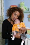 Diemen 21 mei 2006
Glennis Grace met haar vriend Moos en hun zoon Anthony Shane.