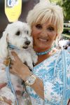 Amsterdam 16 juli 2006
OPening honden spa in het hilton hotel
Hanny Veerkamp met hond.